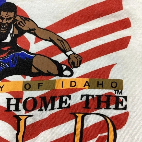 Vintage University of Idaho Dan O’Brien single stitch T-shirt - Picture 4 of 7